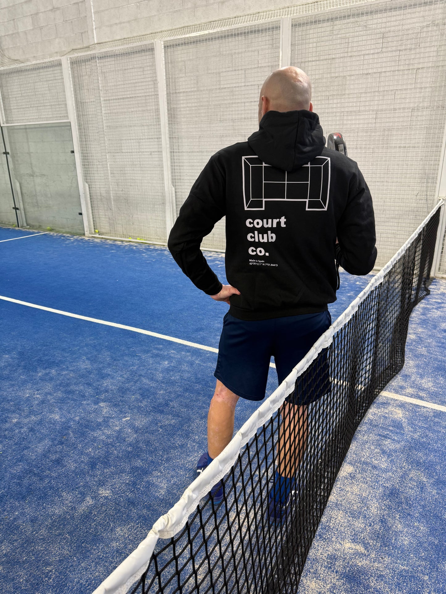 Sudadera pista negra