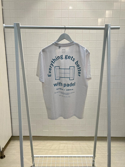 Everything Gets Better With Padel. Colaboracion con Padel for you.
